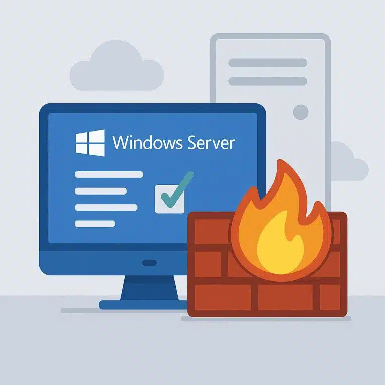 Windows VPS: как настроить брандмауэр Windows Server