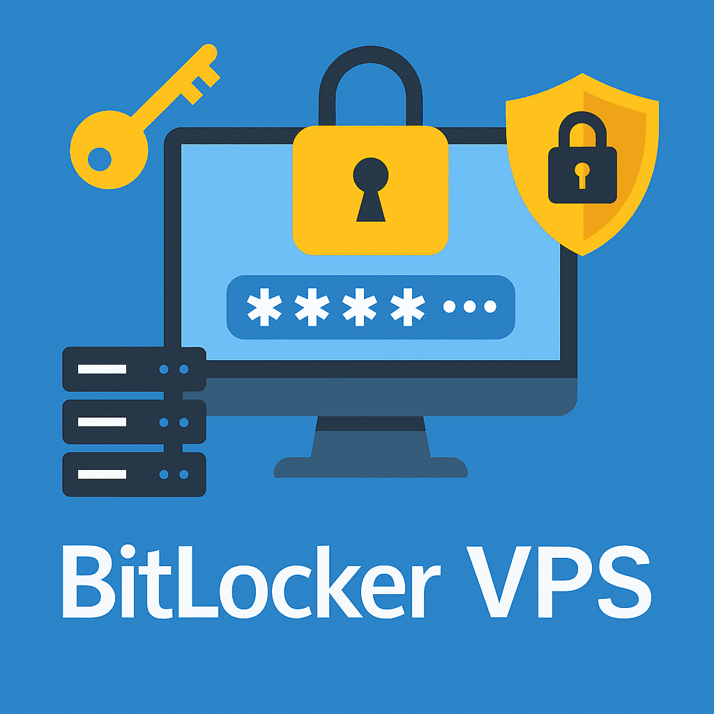 Использование BitLocker для дисков Windows VPS