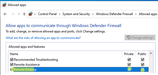 Windows Defender Firewall 1
